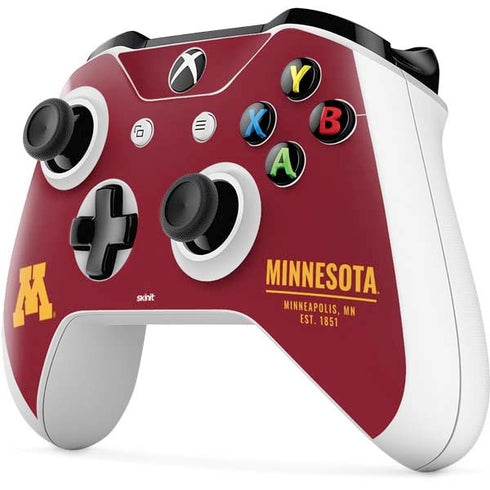 University of Minnesota Minneapolis MN Est 1851 Xbox One S Controller Skin