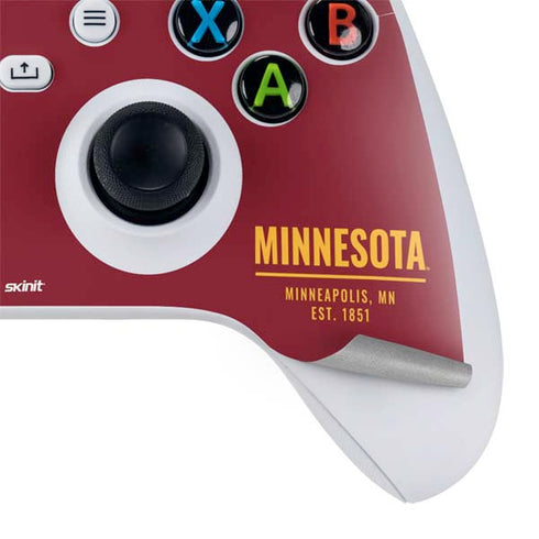 University of Minnesota Minneapolis MN Est 1851 Xbox Series S Bundle Skin