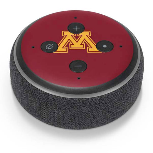 University of Minnesota M Logo Amazon Echo Dot Skin