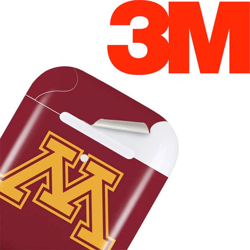 University of Minnesota M Logo Apple AirPods Skin