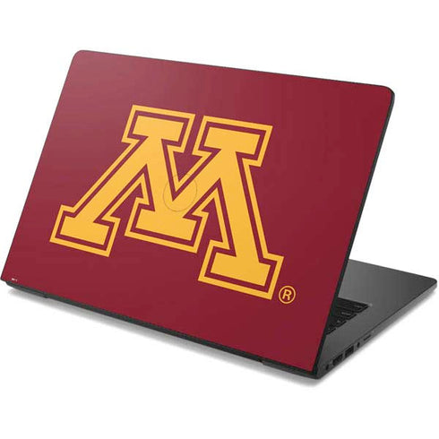 University of Minnesota M Logo Dell Chromebook Skin