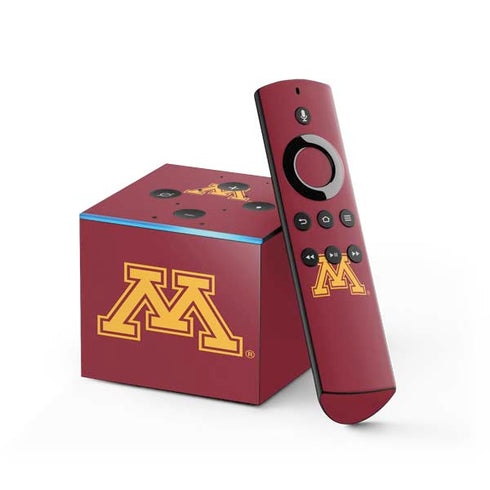 University of Minnesota M Logo Fire TV Cube Skin