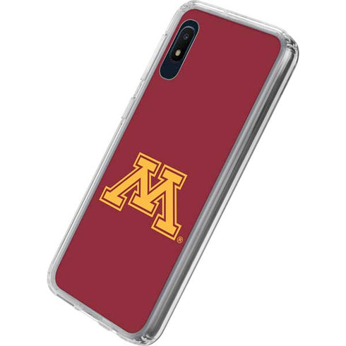 University of Minnesota M Logo Galaxy A10e Clear Case