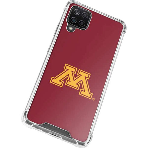 University of Minnesota M Logo Galaxy A12 Clear Case