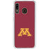 University of Minnesota M Logo Galaxy A20 Clear Case