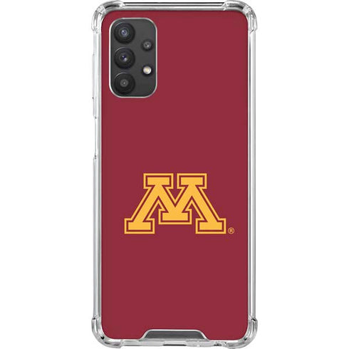 University of Minnesota M Logo Galaxy A32 5G Clear Case