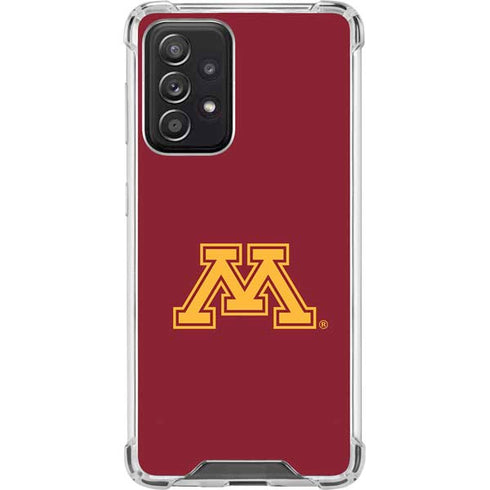 University of Minnesota M Logo Galaxy A52 5G Clear Case