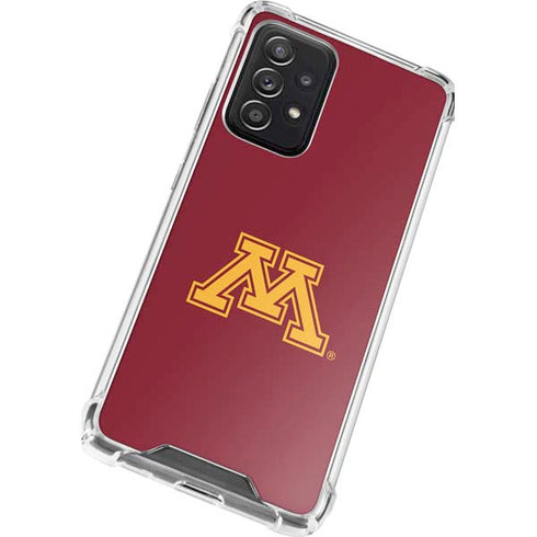 University of Minnesota M Logo Galaxy A52 5G Clear Case