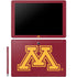 University of Minnesota M Logo Galaxy Book 12in Skin