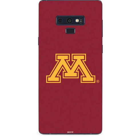 University of Minnesota M Logo Galaxy Note 9 Skin
