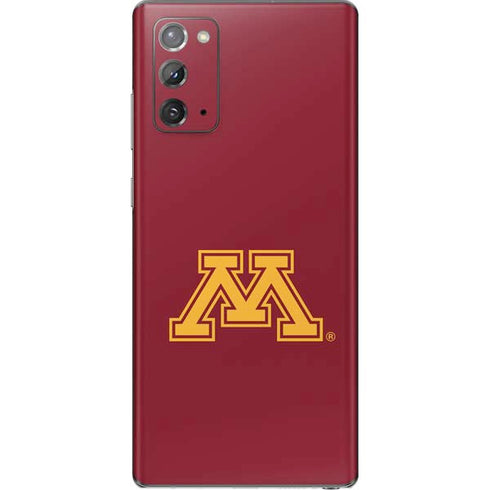 University of Minnesota M Logo Galaxy Note20 5G Skin