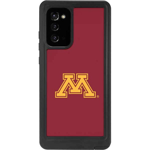 University of Minnesota M Logo Galaxy Note20 5G Waterproof Case