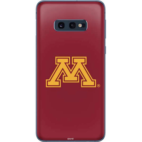 University of Minnesota M Logo Galaxy S10e Skin