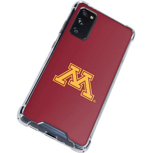 University of Minnesota M Logo Galaxy S20 FE Clear Case