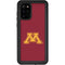 University of Minnesota M Logo Galaxy S20 Plus Waterproof Case