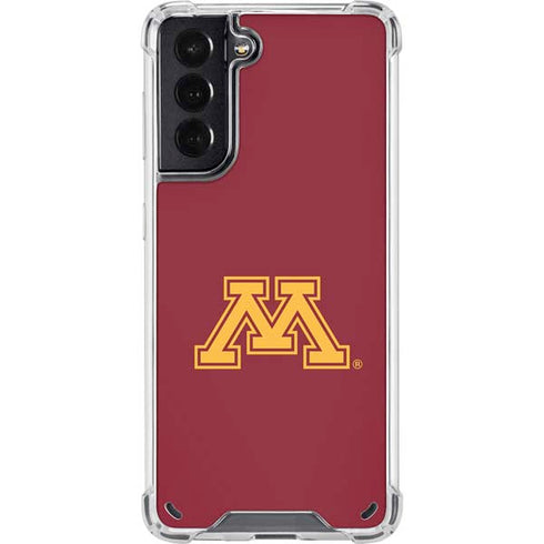 University of Minnesota M Logo Galaxy S21 5G Clear Case