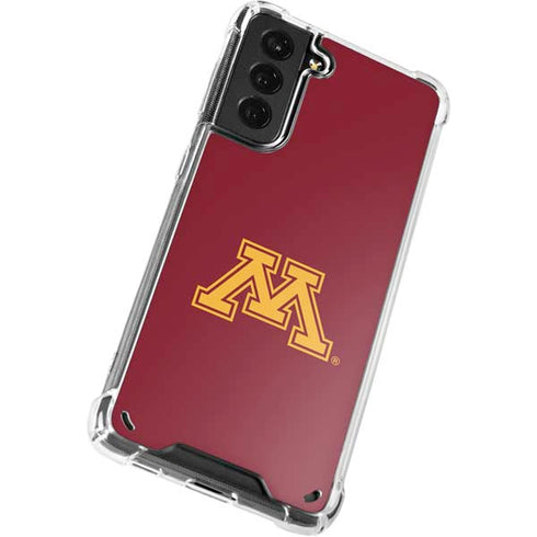 University of Minnesota M Logo Galaxy S21 Plus 5G Clear Case
