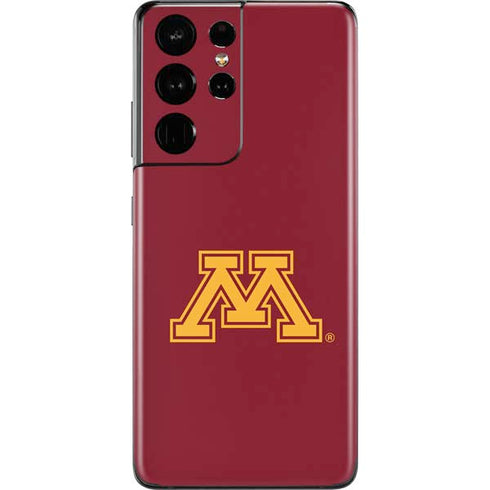 University of Minnesota M Logo Galaxy S21 Ultra 5G Skin