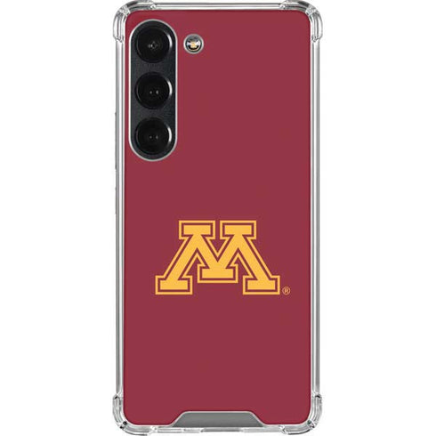 University of Minnesota M Logo Galaxy S23 Clear Case