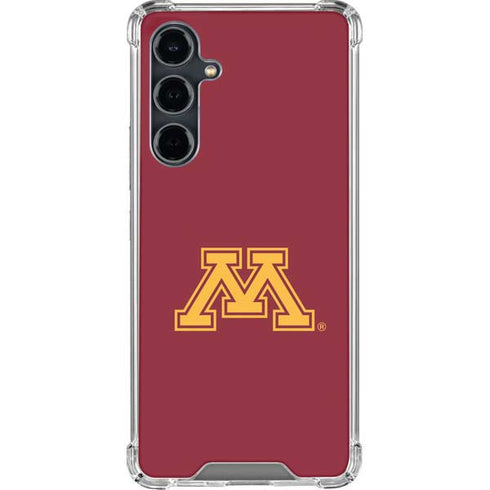 University of Minnesota M Logo Galaxy S23 FE Clear Case
