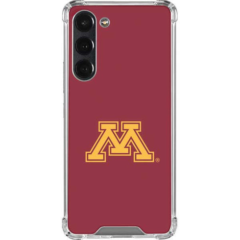 University of Minnesota M Logo Galaxy S23 Plus Clear Case