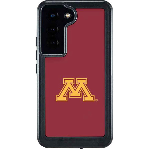 University of Minnesota M Logo Galaxy S23 Waterproof Case