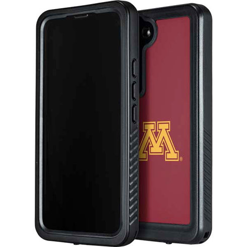 University of Minnesota M Logo Galaxy S23 Waterproof Case
