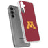University of Minnesota M Logo Galaxy S24 Plus Clear Case