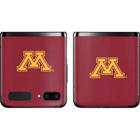University of Minnesota M Logo Galaxy Z Flip Skin