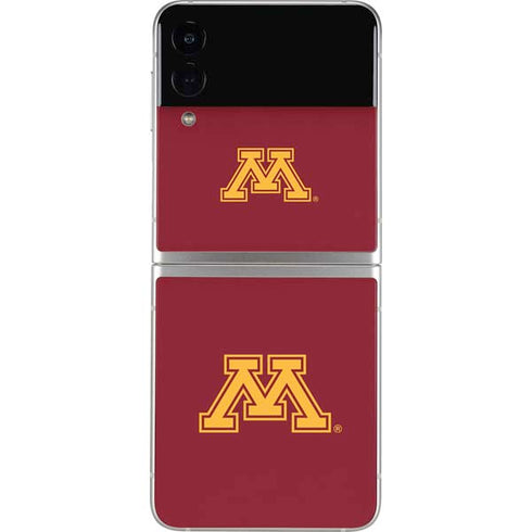 University of Minnesota M Logo Galaxy Z Flip3 5G Skin
