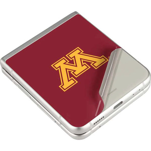 University of Minnesota M Logo Galaxy Z Flip3 5G Skin