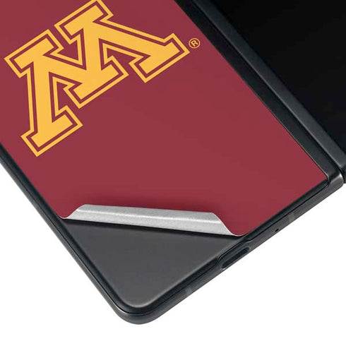 University of Minnesota M Logo Galaxy Z Fold4 5G Skin