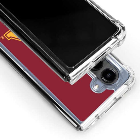 University of Minnesota M Logo Galaxy Z Fold5 5G Clear Case