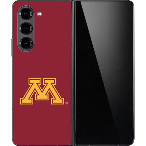 University of Minnesota M Logo Galaxy Z Fold5 5G Skin