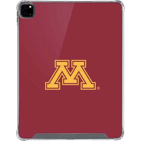 University of Minnesota M Logo iPad Pro 12.9in (2020) Clear Case