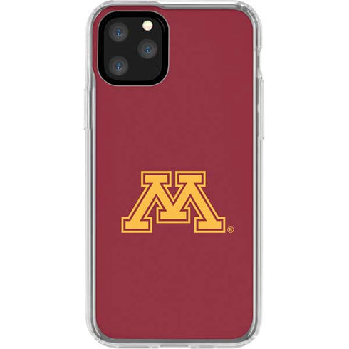 University of Minnesota M Logo iPhone 11 Pro Clear Case