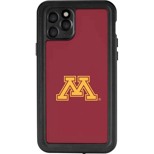 University of Minnesota M Logo iPhone 11 Pro Waterproof Case
