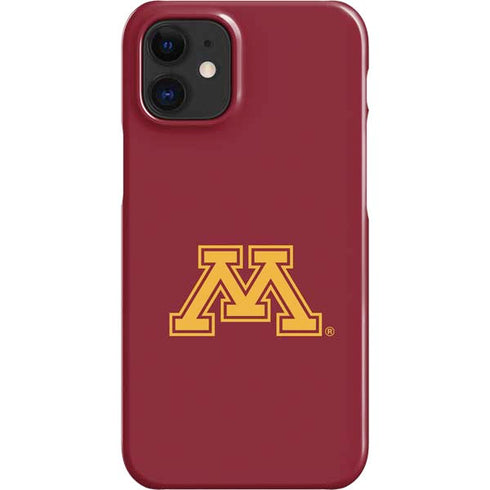 University of Minnesota M Logo iPhone 12 Mini Lite Case