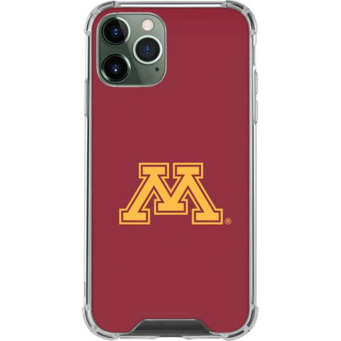 University of Minnesota M Logo iPhone 12 Pro Clear Case
