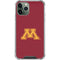 University of Minnesota M Logo iPhone 12 Pro Clear Case