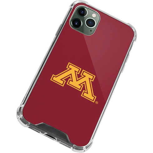 University of Minnesota M Logo iPhone 12 Pro Clear Case