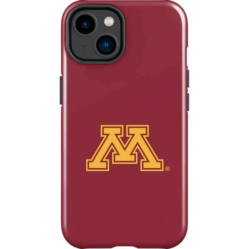 University of Minnesota M Logo iPhone 15 Plus Impact Case
