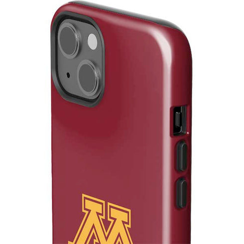 University of Minnesota M Logo iPhone 15 Plus Impact Case