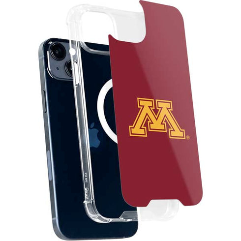 University of Minnesota M Logo iPhone 15 Plus MagSafe Case