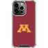 University of Minnesota M Logo iPhone 15 Pro Clear Case