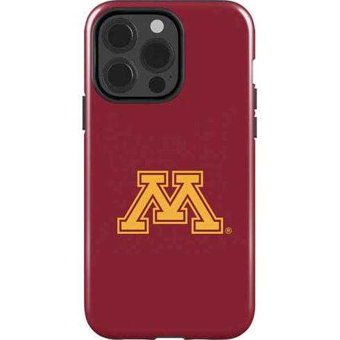 University of Minnesota M Logo iPhone 15 Pro Impact Case