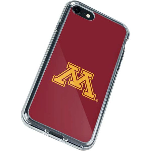 University of Minnesota M Logo iPhone SE (2nd & 3rd Gen) Clear Case
