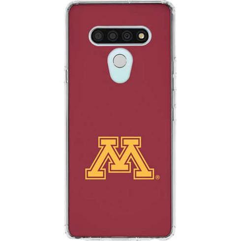 University of Minnesota M Logo LG Stylo 6 Clear Case