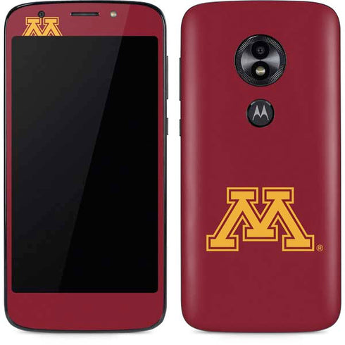 University of Minnesota M Logo Moto E5 Play Skin