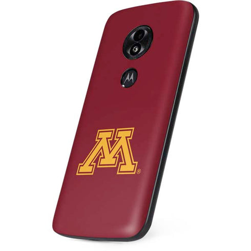 University of Minnesota M Logo Moto E5 Play Skin